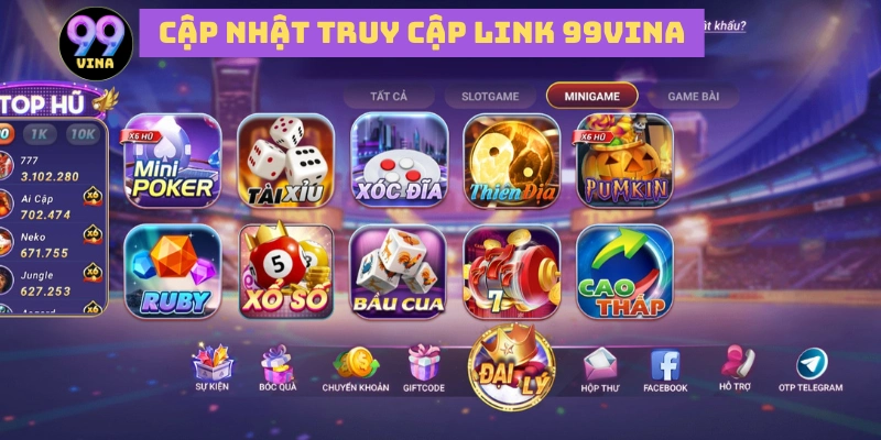 link truy cập 99vina đăng nhập mới nhất