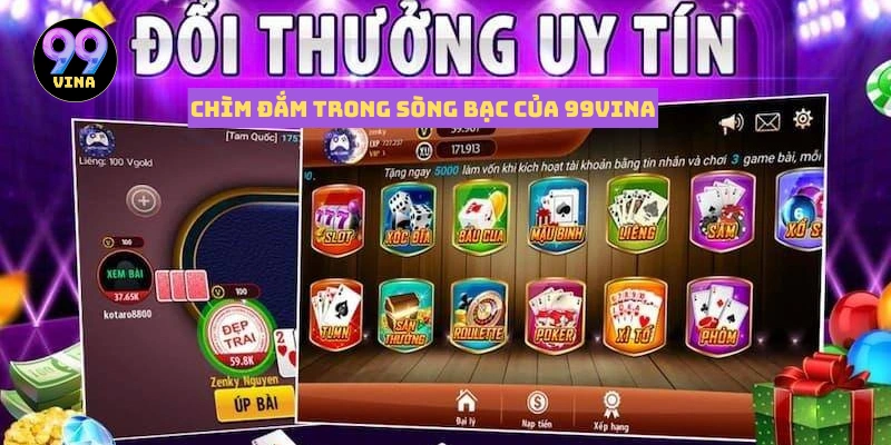 Chìm đắm trong sòng bạc của 99vina